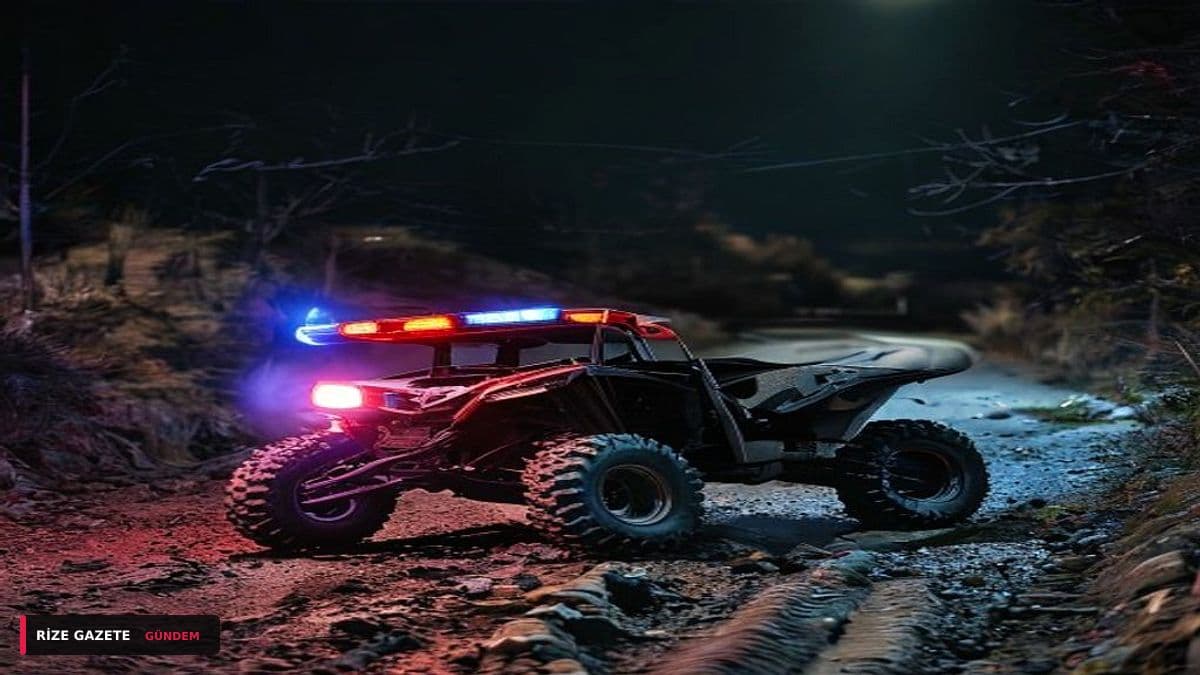 Rize Pazar'da Korkunç Kaza: Köpeğe Çarpmamak İsteyen Sürücü ATV'de Can Verdi!