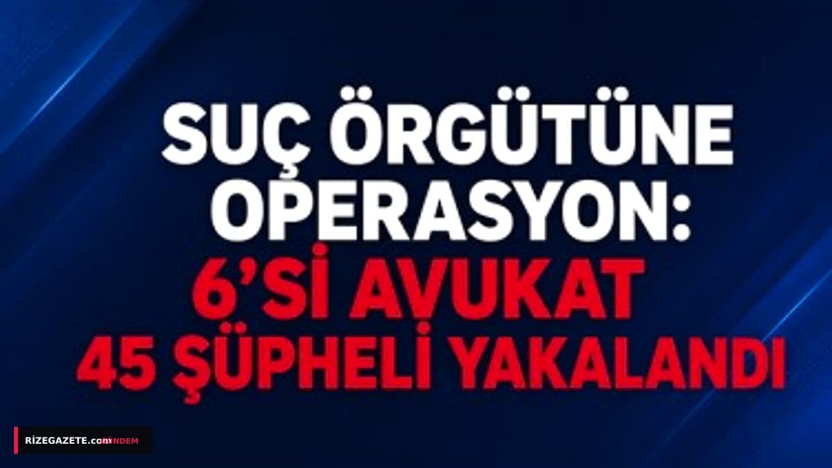Rize ve Samsun Merkezli Şafak Operasyonu: Tefecilik, Yağma ve Silah Ticaretine Büyük Darbe, 19 Gözaltı!