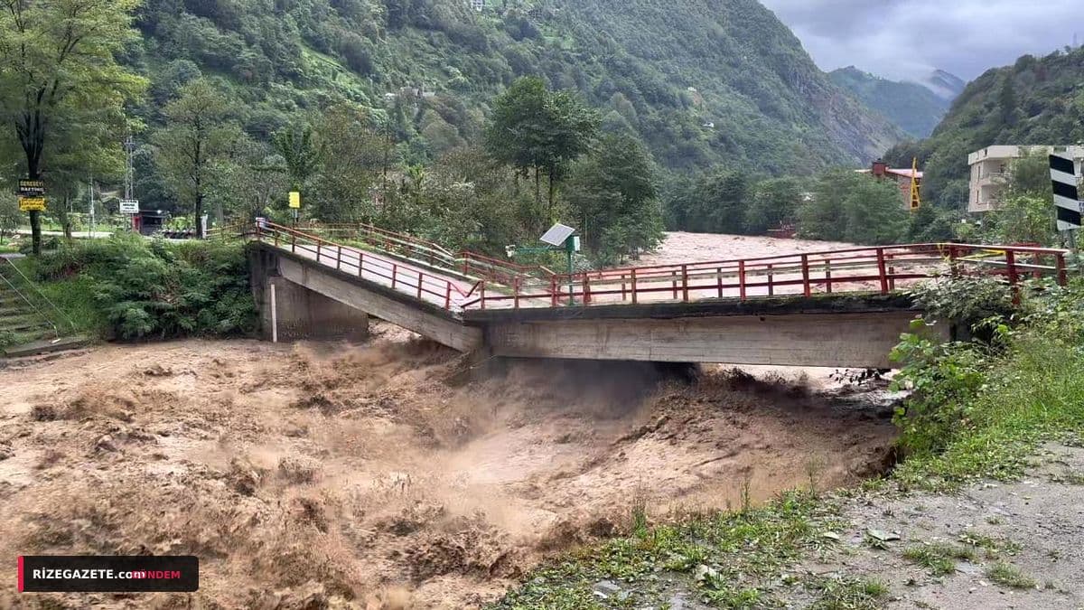 Rize'ye Sarı Kodlu Alarm: Doğu Karadeniz Kıyılarında Şiddetli Yağış ve Afet Riski!