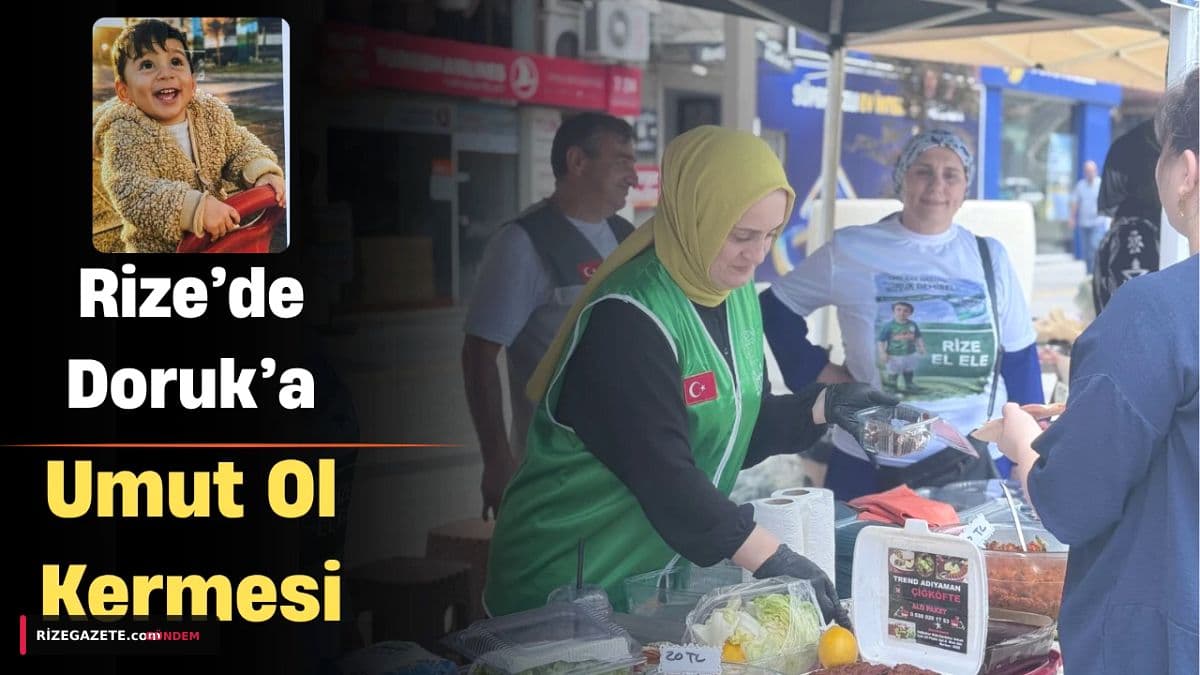 Rize, Minik Doruk İçin Tek Yürek Oldu: DMD Hastası 20 Aylık Bebeğe Umut Işığı Doğdu