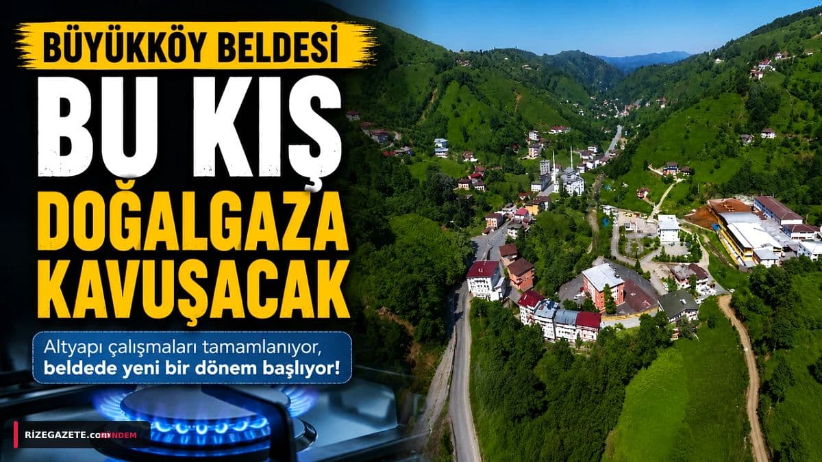 Büyükköy'de Tarihi An: Doğalgaz Altyapı Çalışmaları Başladı, Bu Kış Evlere Ulaşacak!