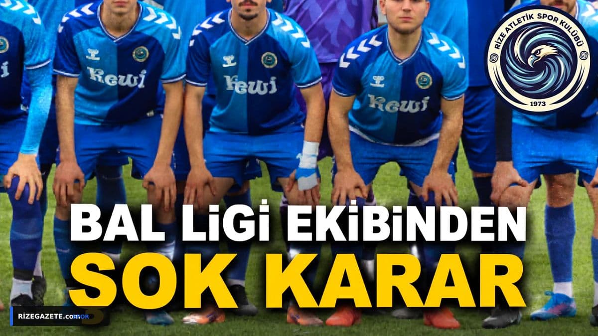 Rize Atletik Spor Kulübü'nden Bölgesel Amatör Lig'e Şok Veda: 2 Milyon TL'lik Katılım Bedeli Engeli!