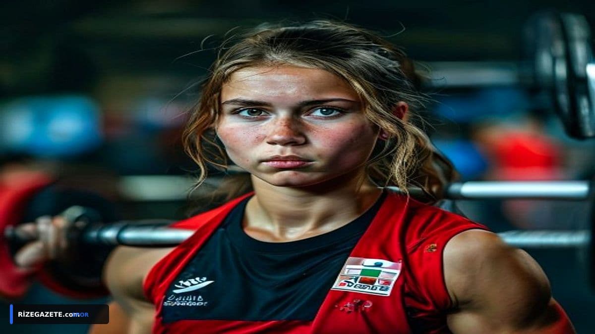 Rizeli Milli Halterci Meryem Kandemir'den Tarihi Başarı: Sakarya'da 4 Türkiye Rekoru Kırdı, Gözünü Avrupa'ya Dikti!