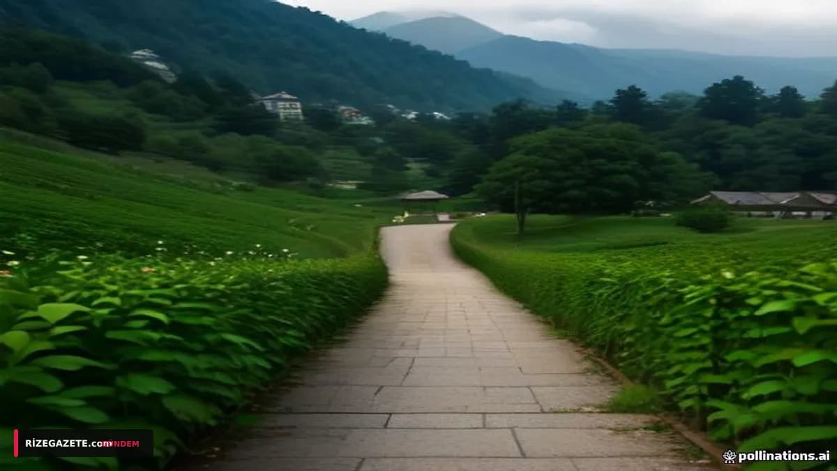 Rize'de Merdiven Hırsızlığına 'Karadeniz Usulü' Çözüm: Duvarı Delip Zincirle Sabitledi!