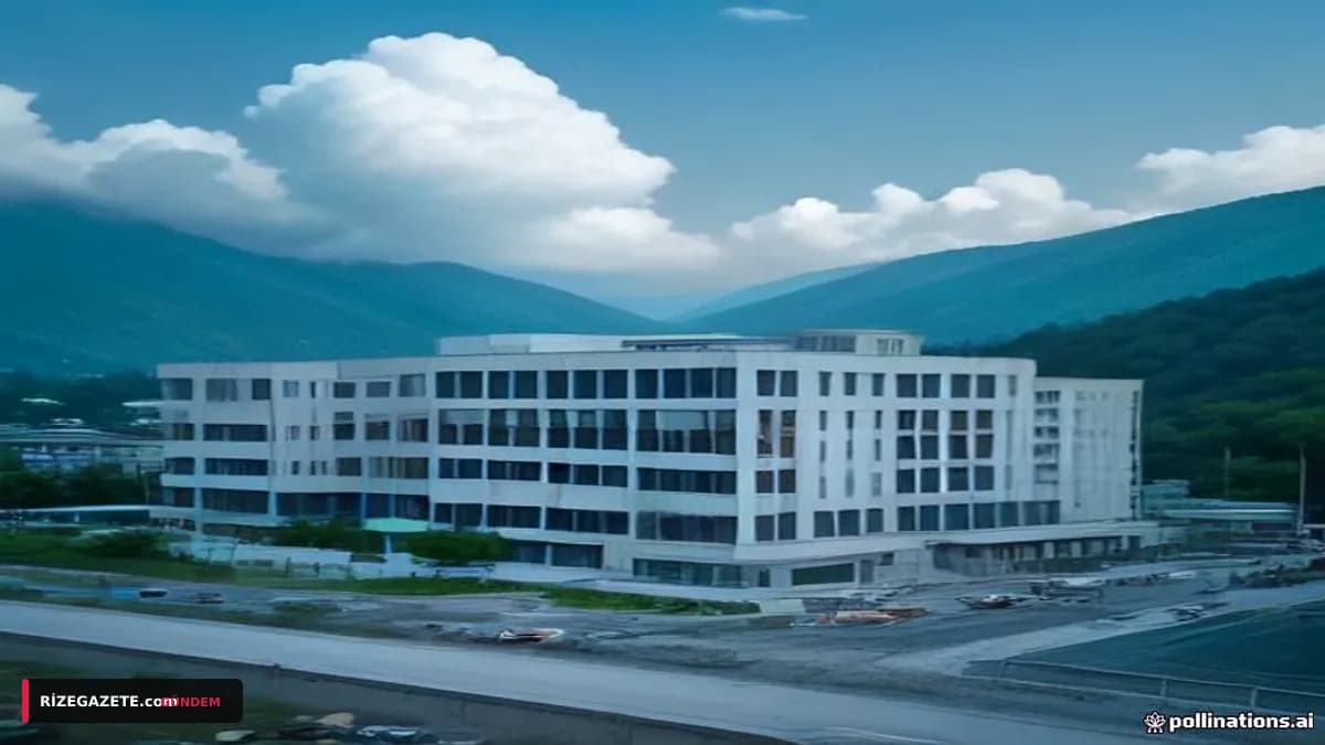 Rize Şehir Hastanesi Tartışması Derinleşiyor: Eski Dekan Şimşek'ten 'Hantal ve Yanlış Yer' Eleştirisi, Açılış 2027'ye Ertelendi!