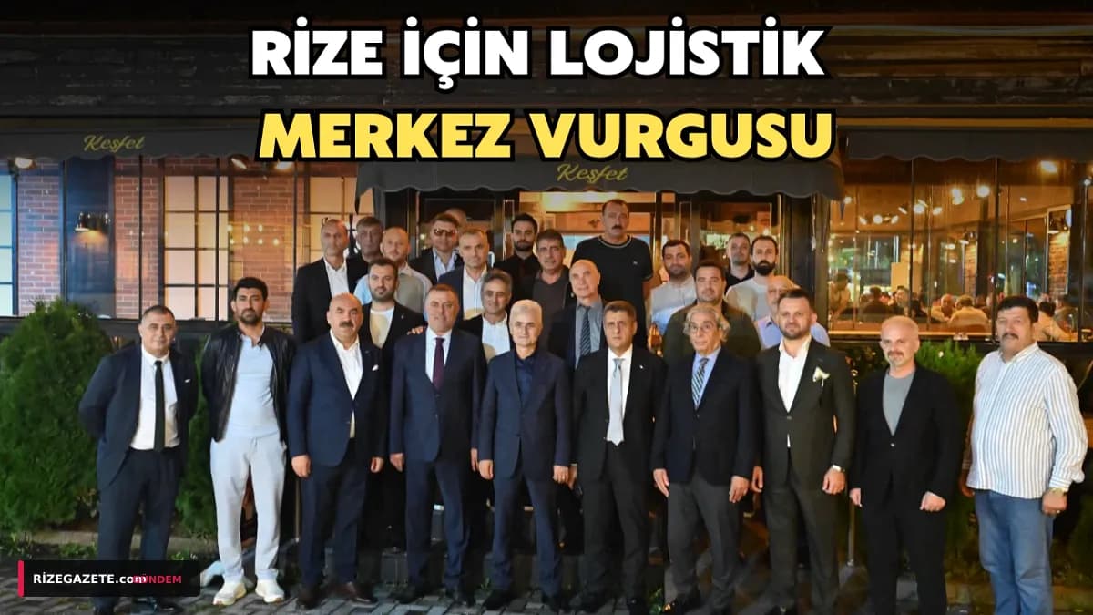 Rize, Dev Lojistik Limanıyla Karadeniz'in Ticaret Kalbi Olmaya Hazırlanıyor: Projenin %82'si Tamamlandı
