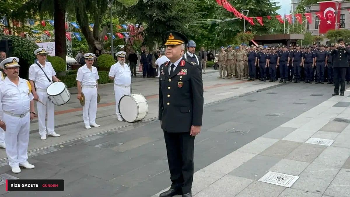 Rize'de Jandarma'nın 187. Yıl Gururu: Huzur ve Güvenin Teminatı