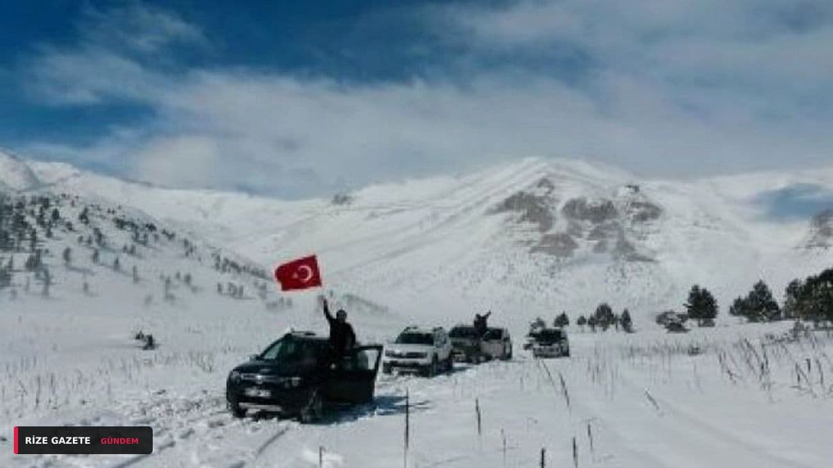 Rize'de Turizm Atağı: Kış Sporlarında Dev Yatırımlar Hız Kesmiyor!