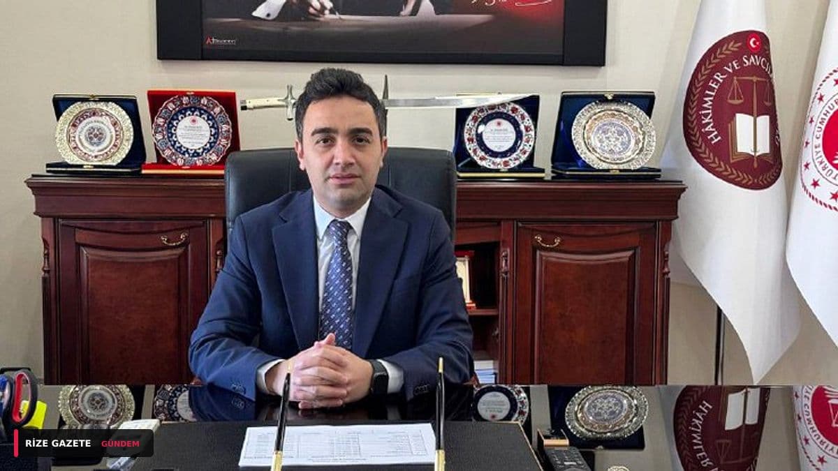 Rize Adliyesi'nde Tarihi Bir İlk: Başsavcı Vekilliği Dönemi Başladı